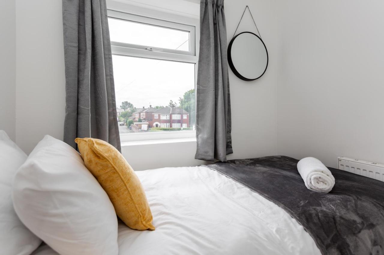1 Mile To Etihad Stadium & Coop Arena, Free Parking, 7 Ppl Villa Manchester Exterior photo