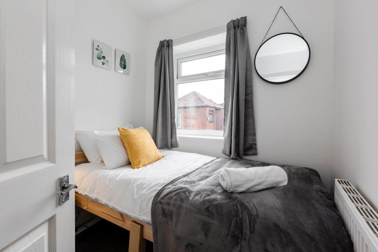 1 Mile To Etihad Stadium & Coop Arena, Free Parking, 7 Ppl Villa Manchester Exterior photo